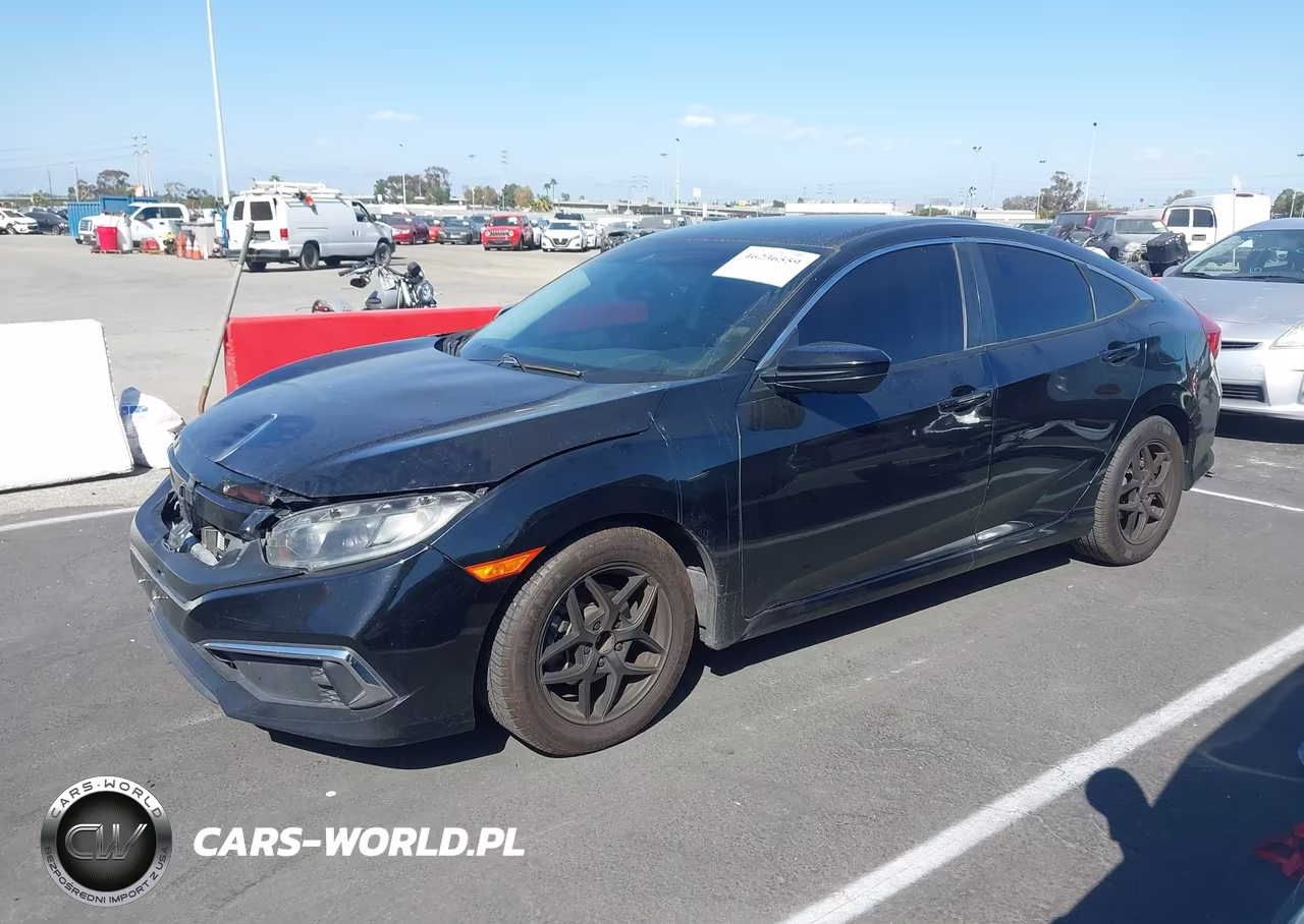 2020 Honda Civic Lx VIN:19XFC2F62LE210040 - 2