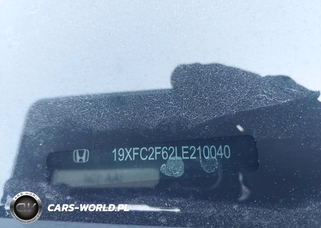 2020 Honda Civic Lx VIN:19XFC2F62LE210040 - 9