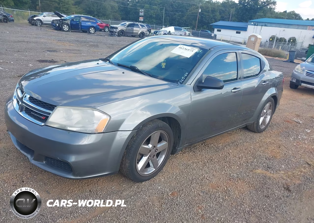 2013 Dodge Avenger Se VIN:1C3CDZAB9DN565124 - 2