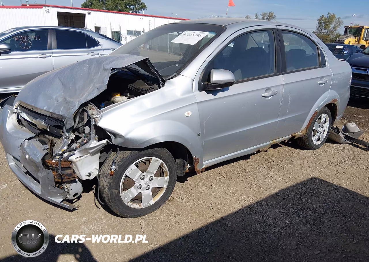 2008 Chevrolet Aveo Ls VIN:KL1TD56698B023682 - 2