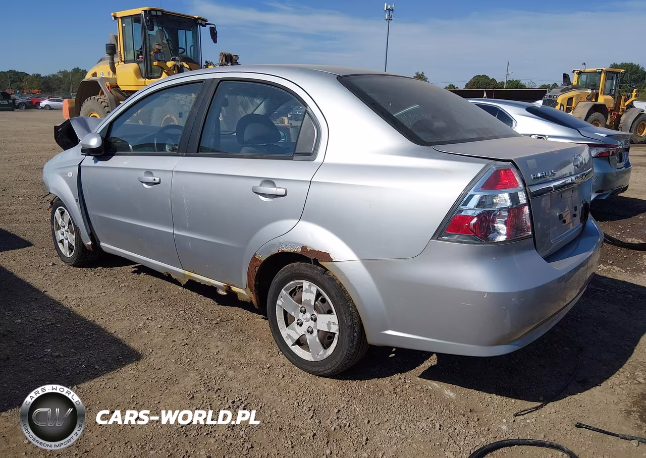 2008 Chevrolet Aveo Ls VIN:KL1TD56698B023682 - 3