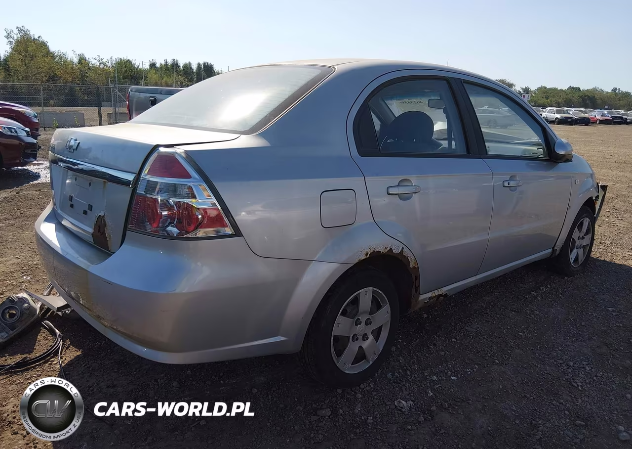 2008 Chevrolet Aveo Ls VIN:KL1TD56698B023682 - 4