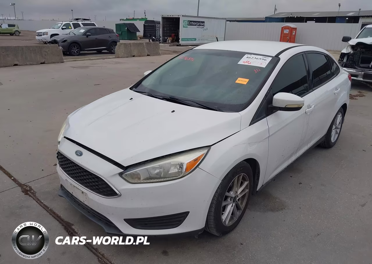 2015 Ford Focus Se VIN:1FADP3F26FL205889 - 2