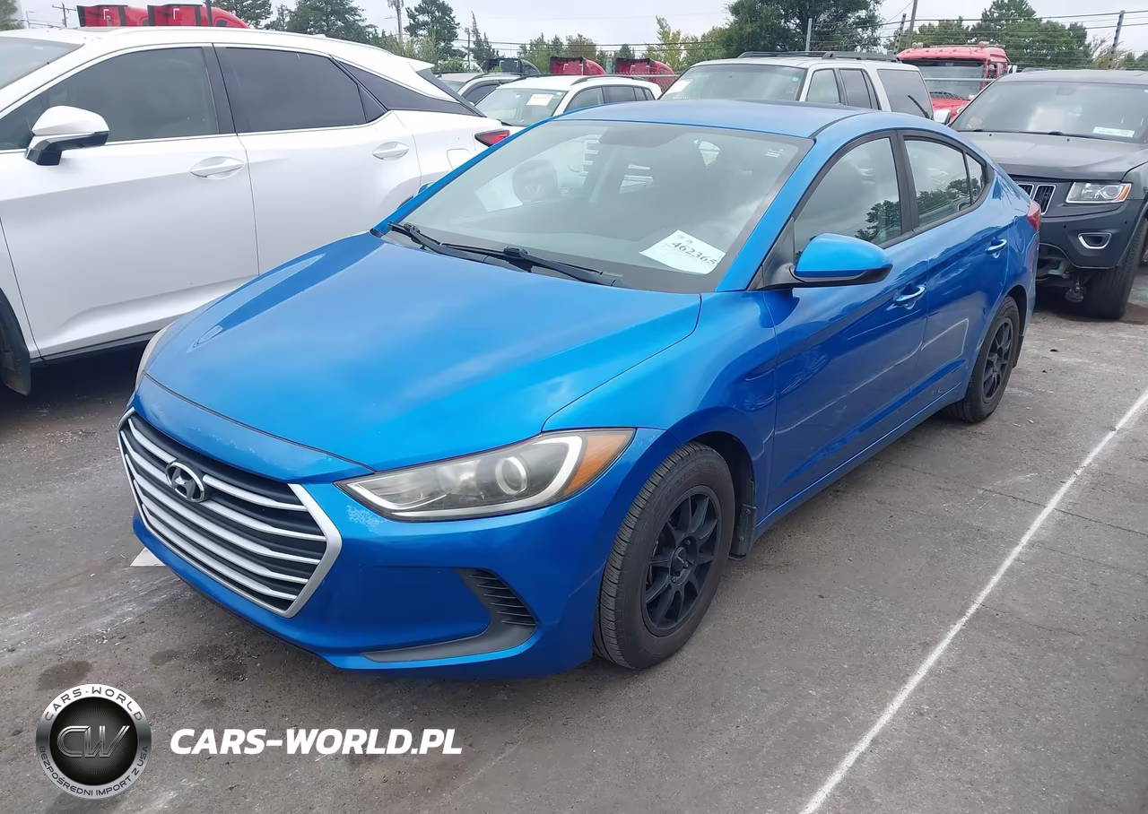 2017 Hyundai Elantra Se VIN:KMHD74LF6HU397329 - 2