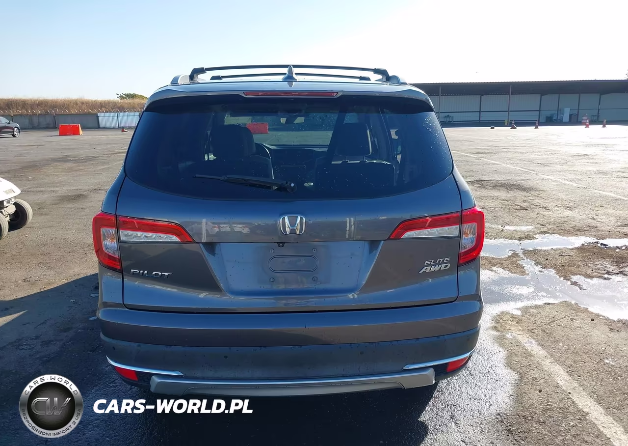 2019 Honda Pilot Elite VIN:5FNYF6H01KB053285 - 16