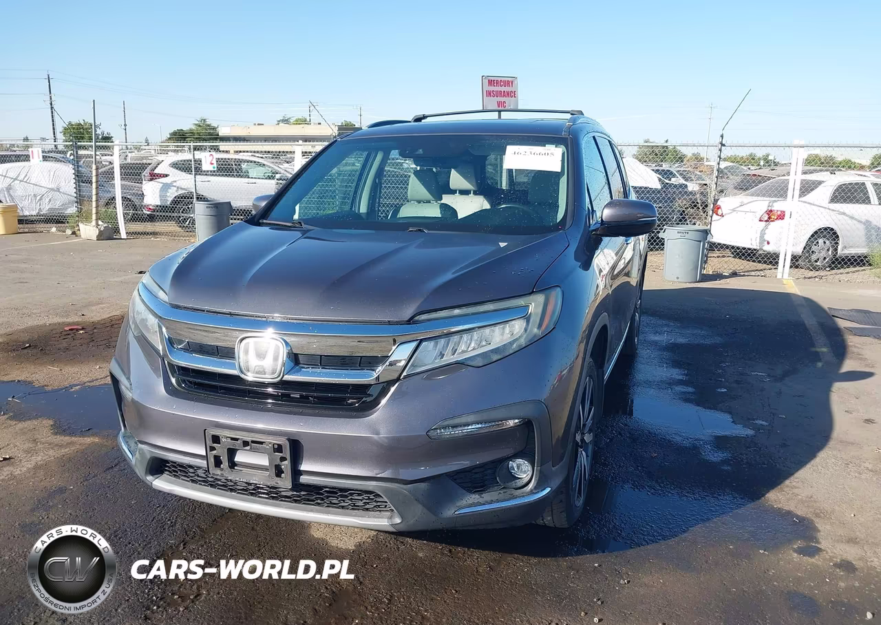 2019 Honda Pilot Elite VIN:5FNYF6H01KB053285 - 2
