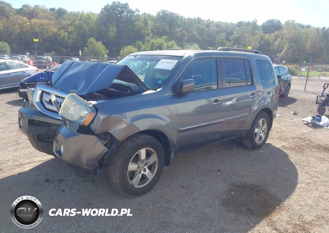 2010 Honda Pilot Ex-L VIN:5FNYF4H59AB014409 - 2