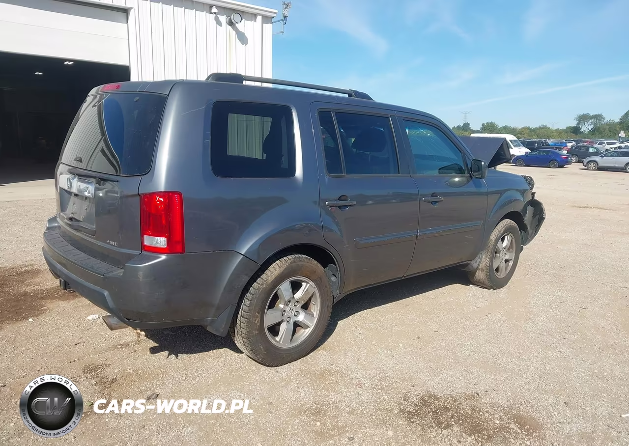 2010 Honda Pilot Ex-L VIN:5FNYF4H59AB014409 - 4