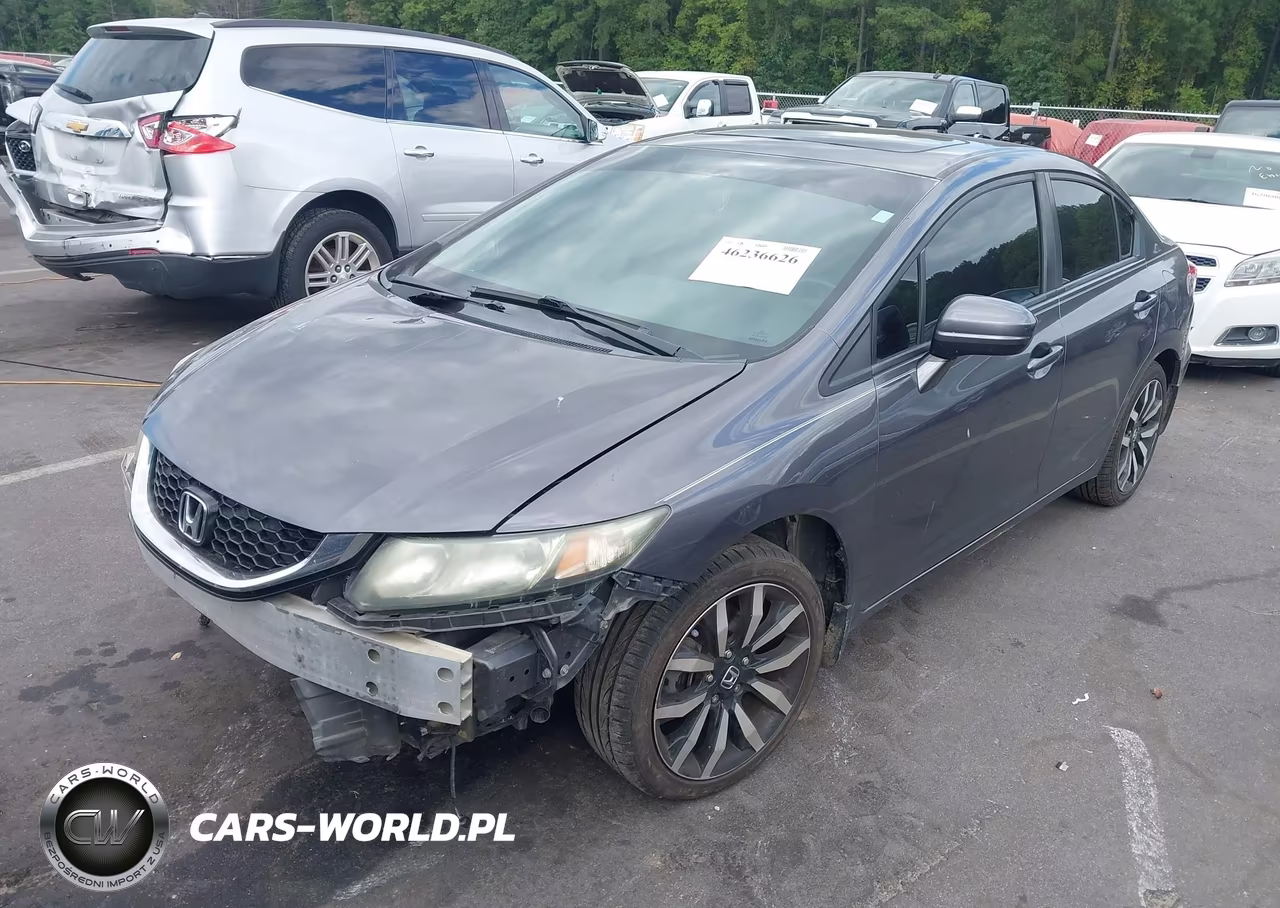 2014 Honda Civic Ex-L VIN:19XFB2F91EE083975 - 2