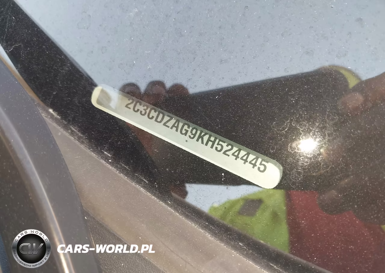 2019 Dodge Challenger Sxt VIN:2C3CDZAG9KH524445 - 9
