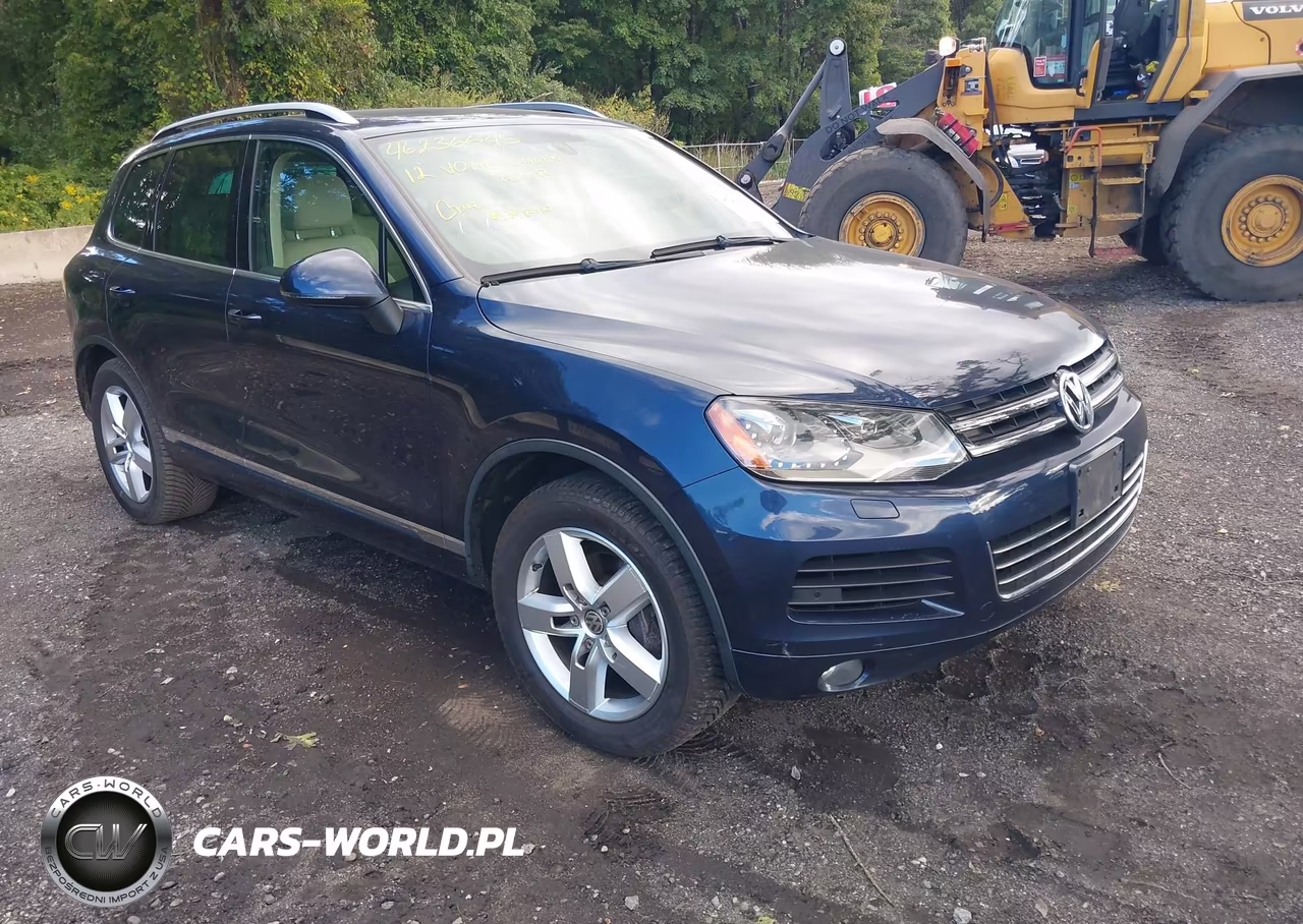 2012 Volkswagen Touareg Vr6 Lux VIN:WVGFF9BP3CD002728 - 1