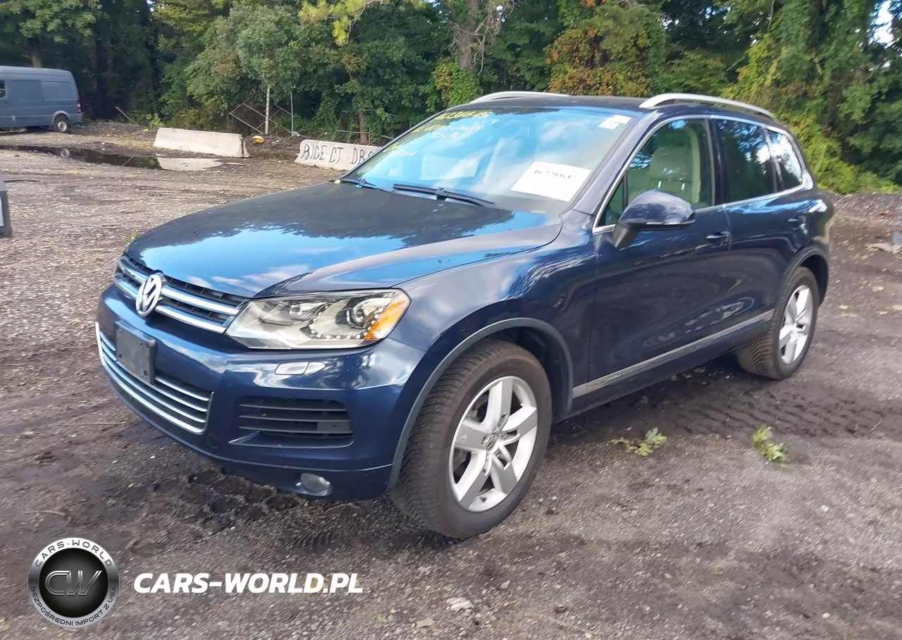 2012 Volkswagen Touareg Vr6 Lux VIN:WVGFF9BP3CD002728 - 2