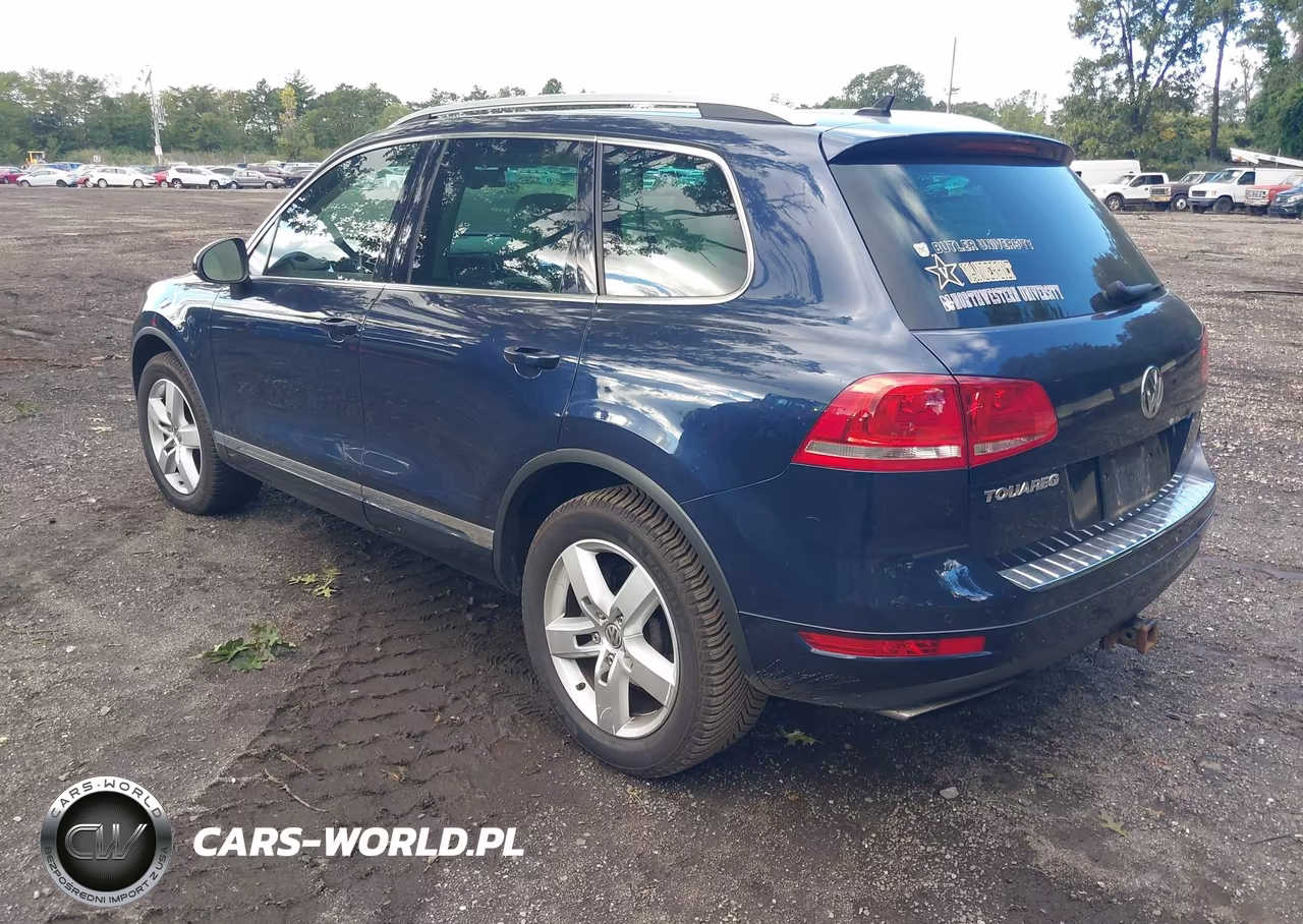2012 Volkswagen Touareg Vr6 Lux VIN:WVGFF9BP3CD002728 - 3