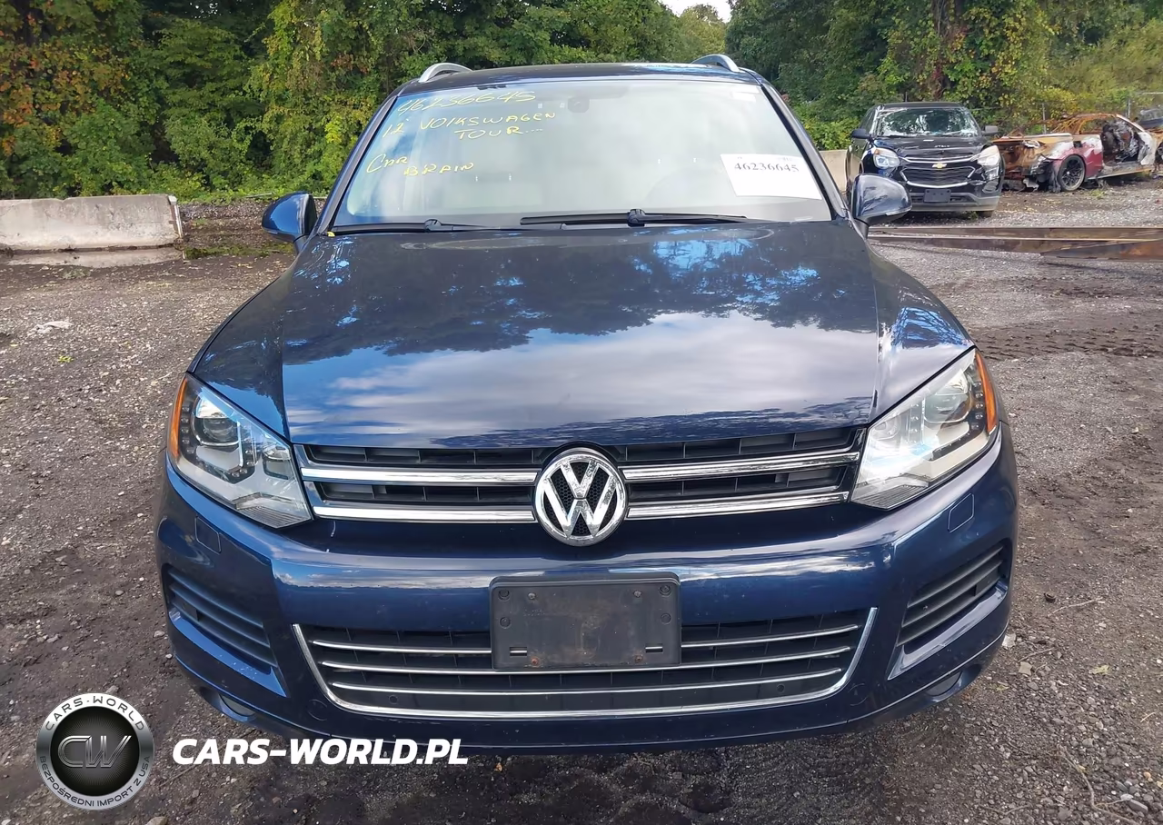 2012 Volkswagen Touareg Vr6 Lux VIN:WVGFF9BP3CD002728 - 6