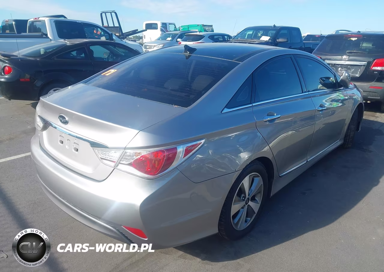 2012 Hyundai Sonata Hybrid Premium VIN:KMHEC4A49CA060360 - 4
