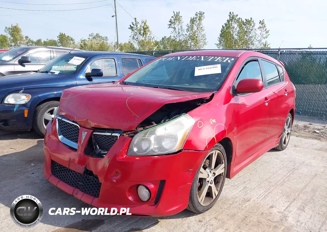 2009 Pontiac Vibe Gt VIN:5Y2SR67009Z422110 - 2