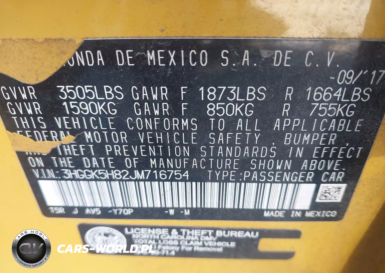 2018 Honda Fit Ex VIN:3HGGK5H82JM716754 - 9