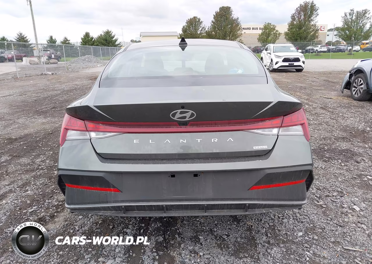 2026 Hyundai Elantra Hybrid Blue VIN:KMHLM4DJ3TU209513 - 16