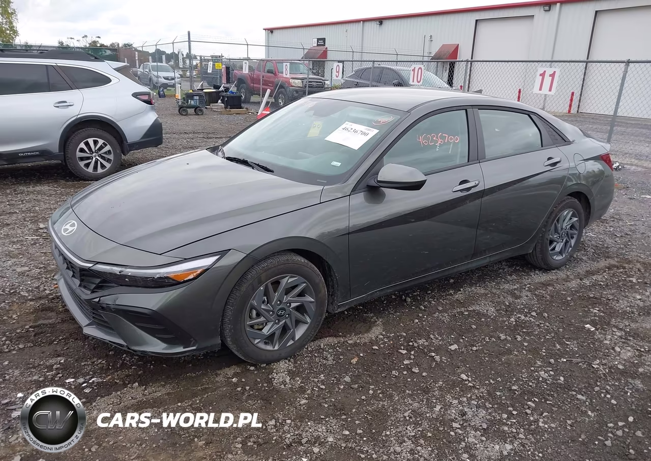2026 Hyundai Elantra Hybrid Blue VIN:KMHLM4DJ3TU209513 - 2