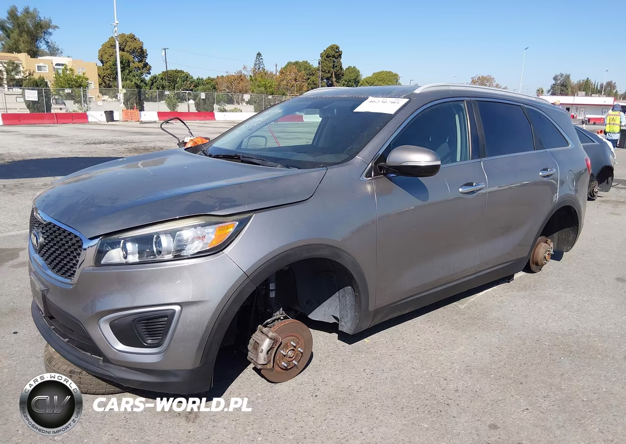 2016 Kia Sorento 2.4L Lx VIN:5XYPG4A32GG152831 - 2
