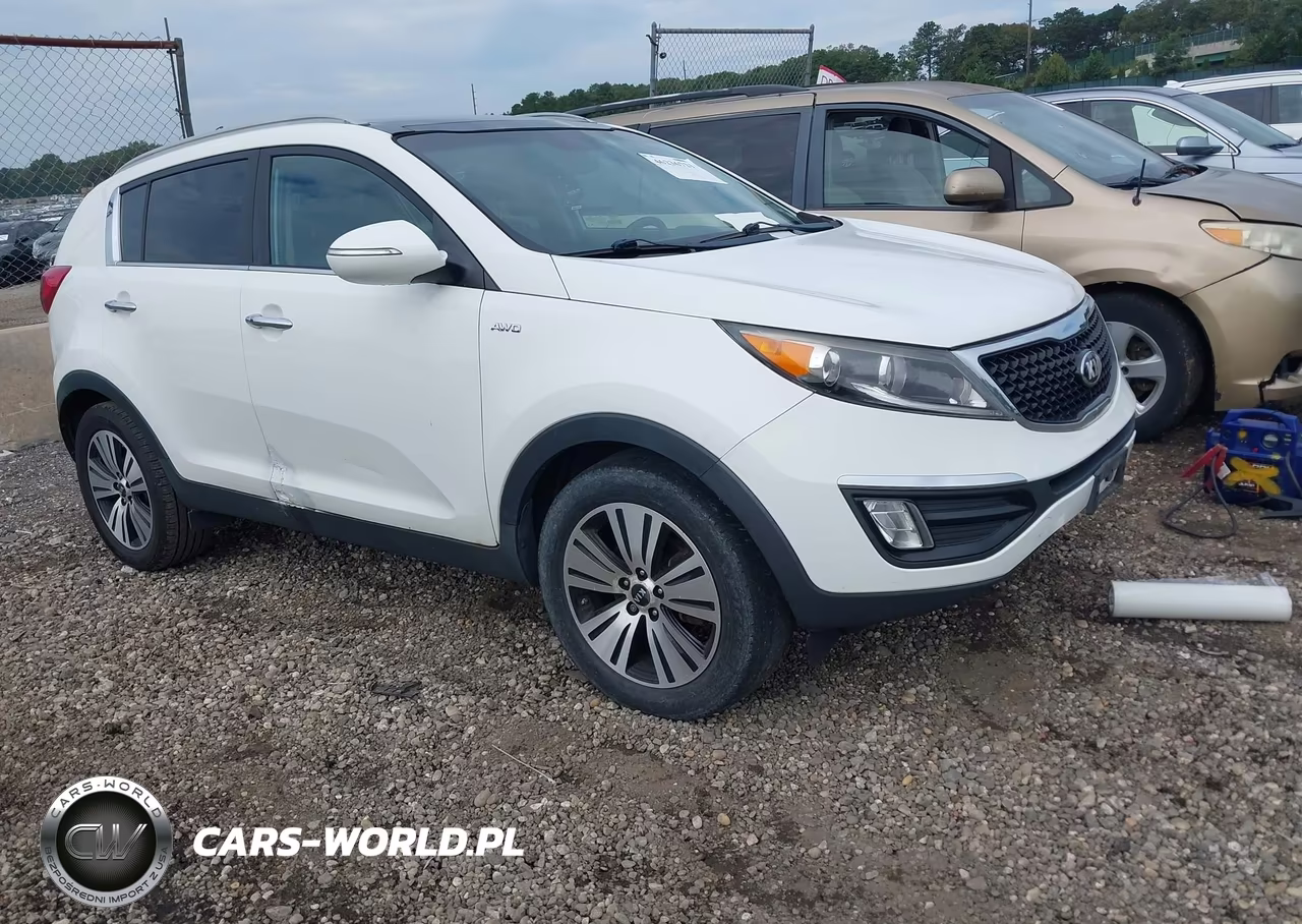 2014 Kia Sportage Ex VIN:KNDPCCAC4E7607324 - 1