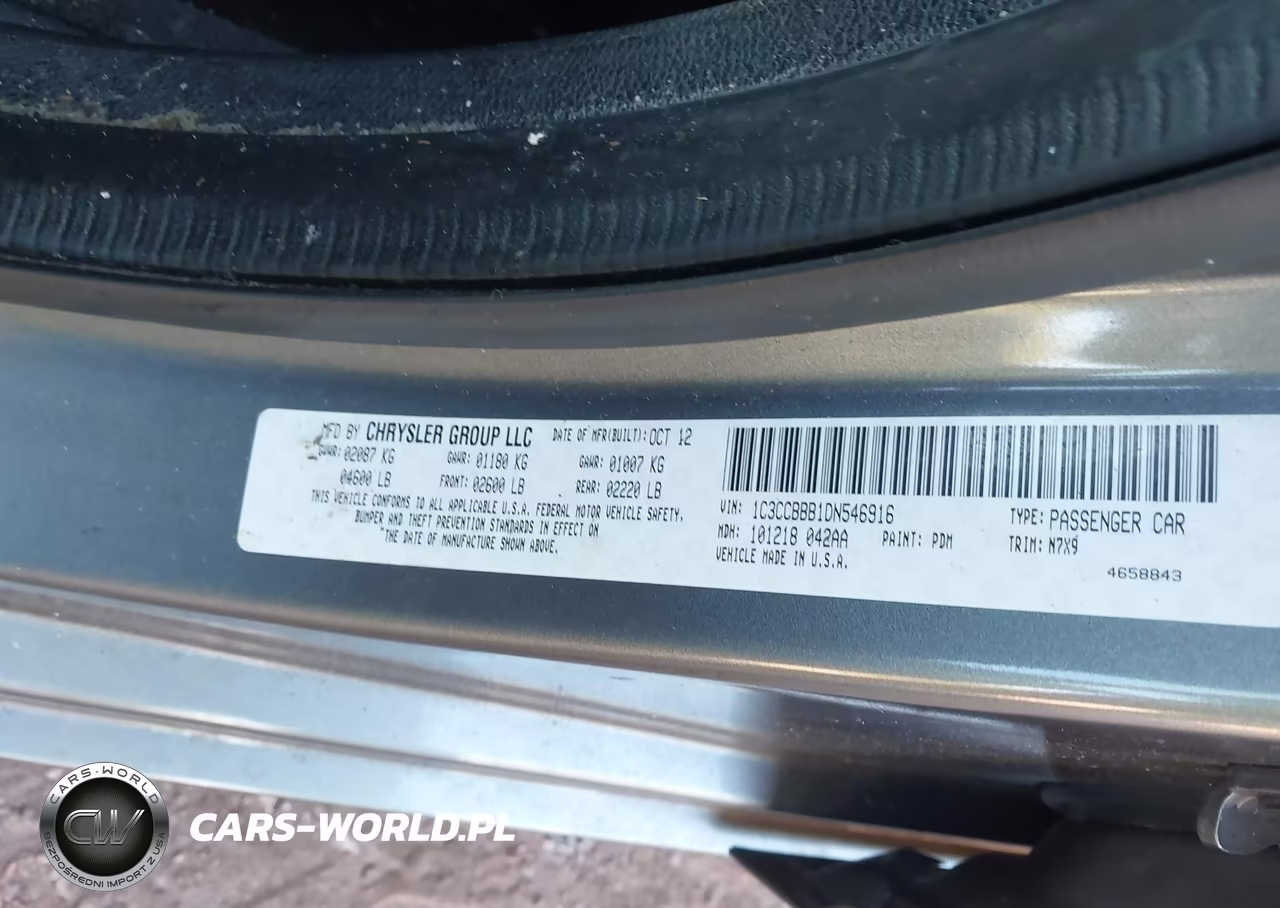 2013 Chrysler 200 Touring VIN:1C3CCBBB1DN546916 - 9