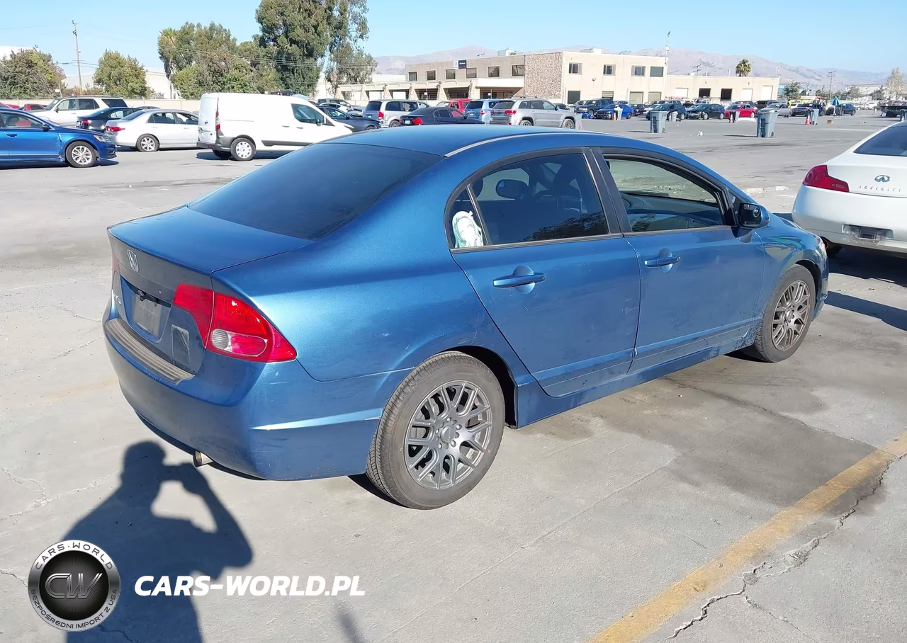 2006 Honda Civic Lx VIN:1HGFA16566L007866 - 4