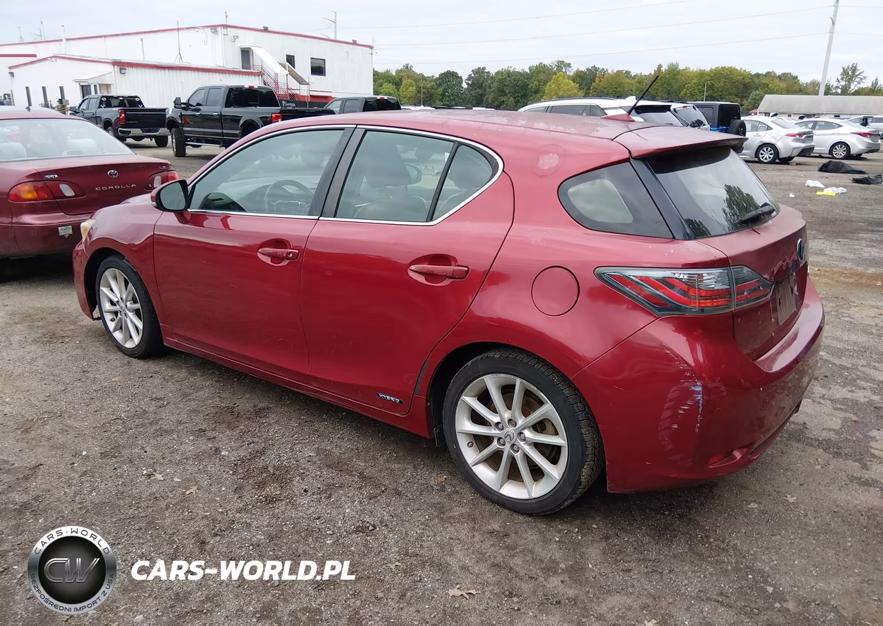 2012 Lexus Ct 200H Premium VIN:JTHKD5BH4C2073702 - 3