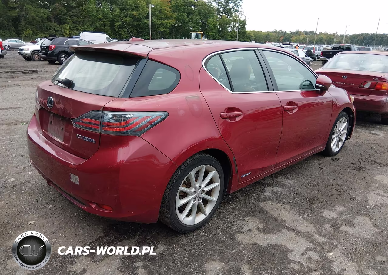 2012 Lexus Ct 200H Premium VIN:JTHKD5BH4C2073702 - 4