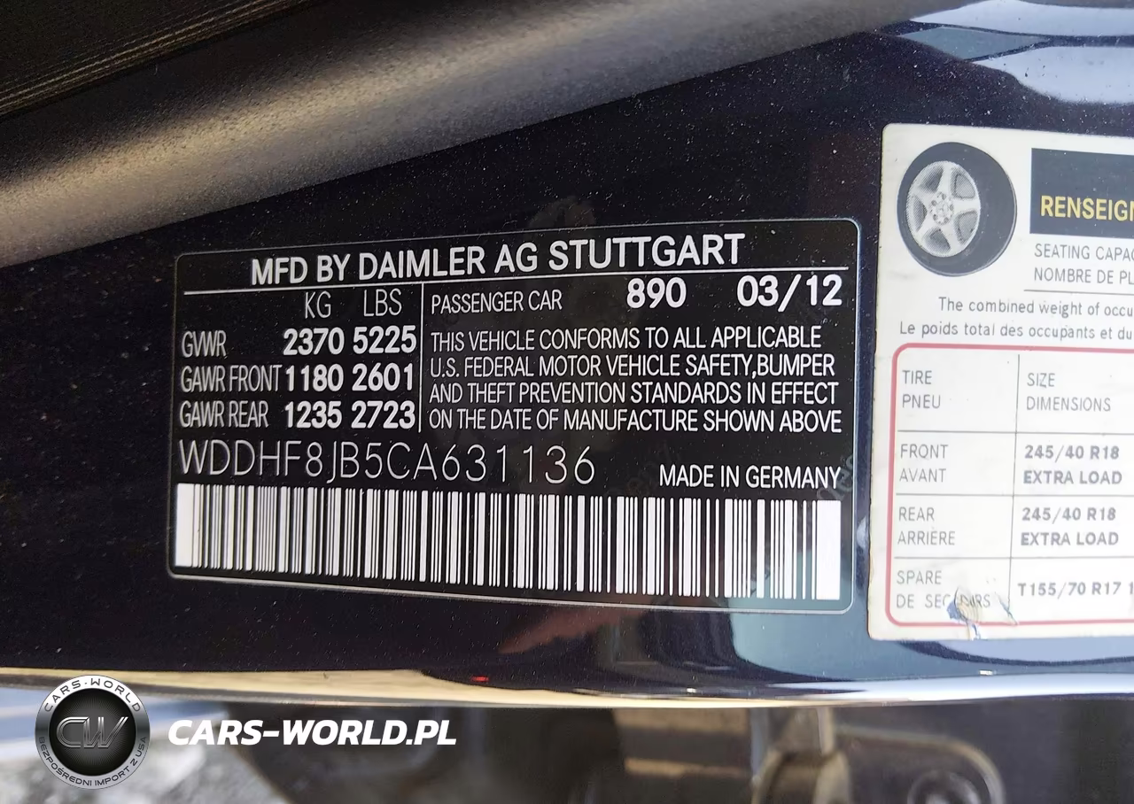 2012 Mercedes-Benz E 350 4Matic VIN:WDDHF8JB5CA631136 - 9
