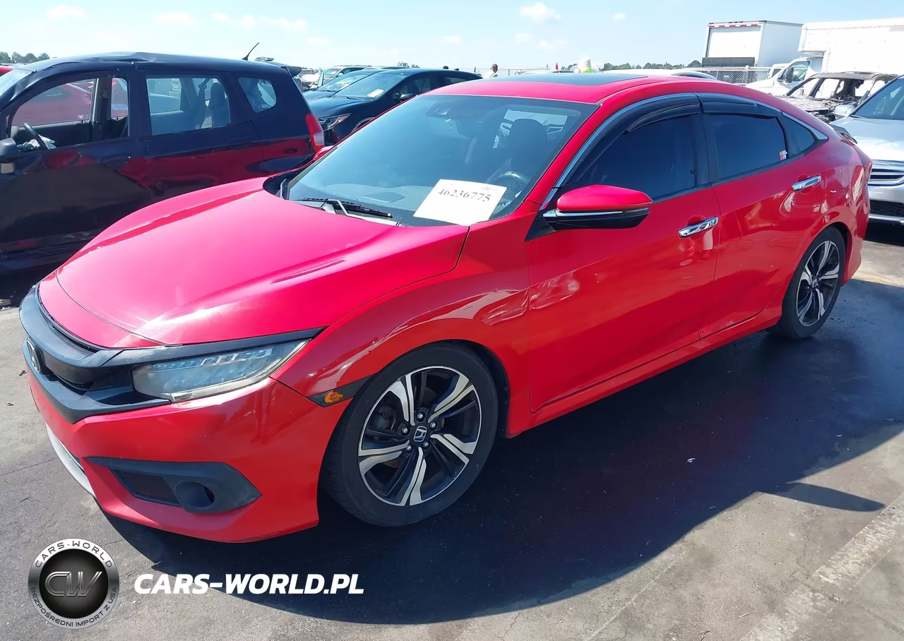 2016 Honda Civic Touring VIN:2HGFC1F9XGH657554 - 2