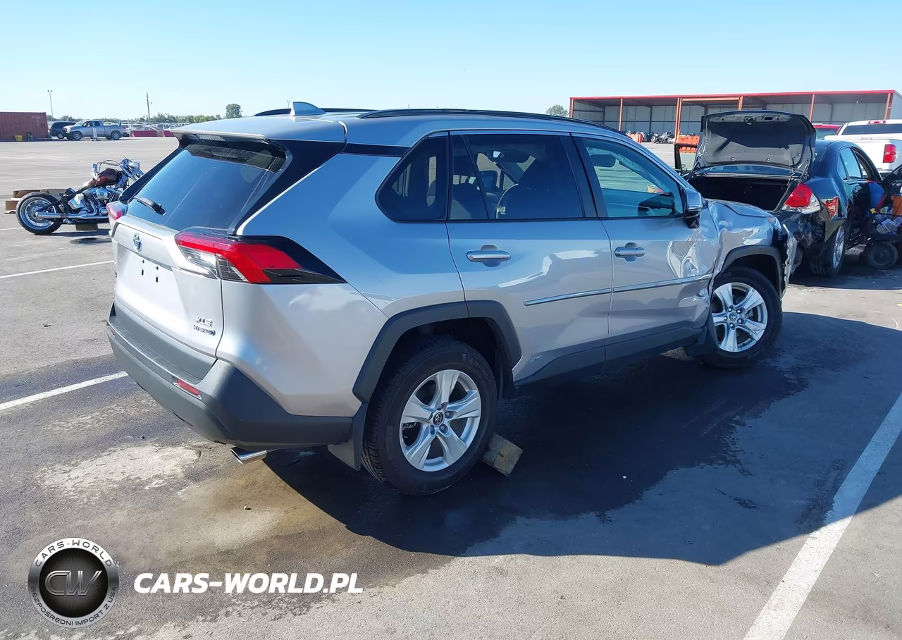 2021 Toyota Rav4 Hybrid Xle VIN:4T3R6RFVXMU023171 - 4