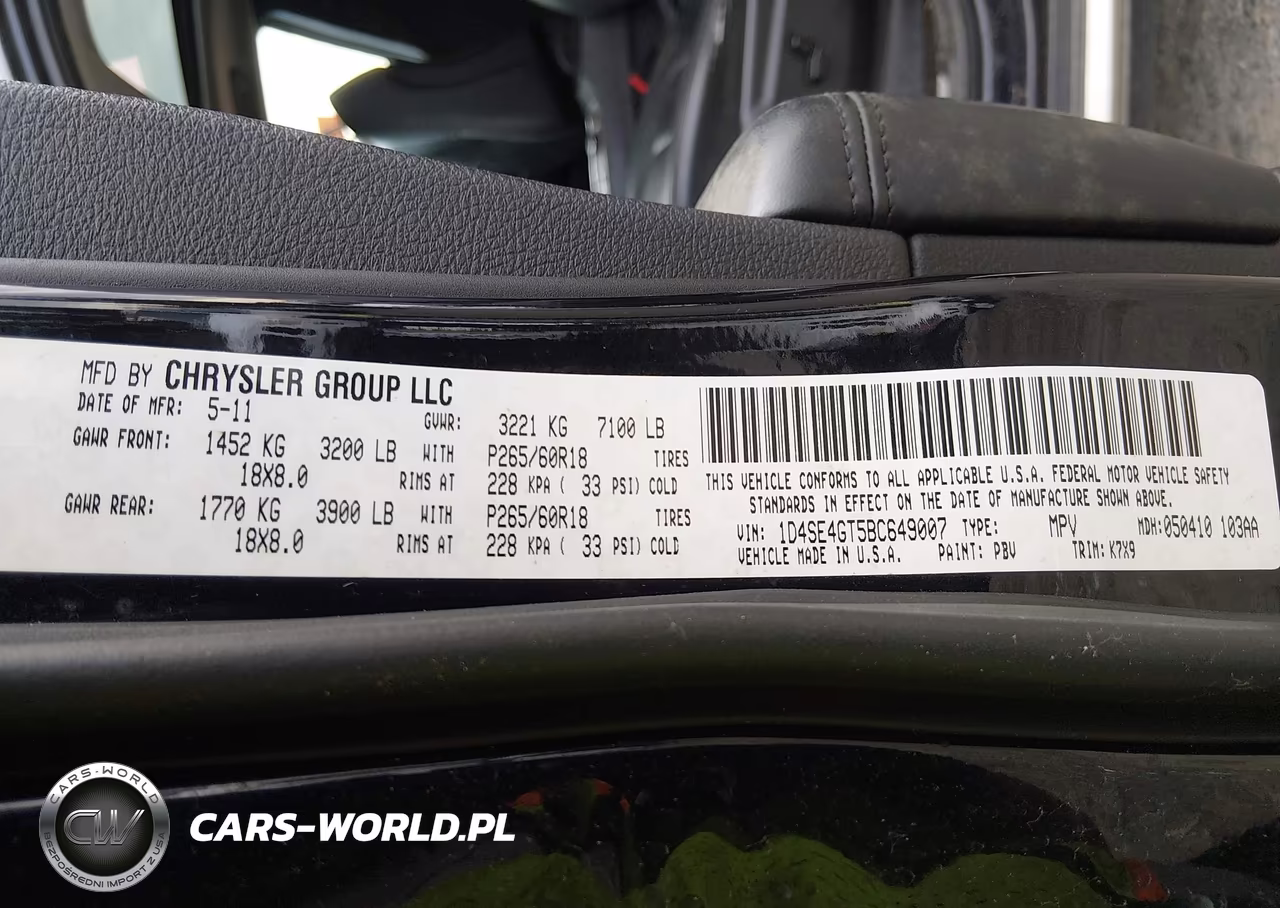 2011 Dodge Durango Crew VIN:1D4SE4GT5BC649007 - 9