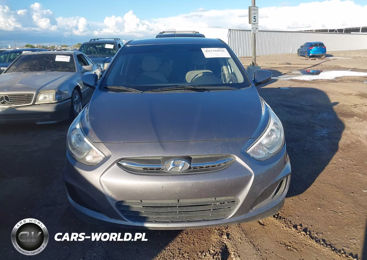 2015 Hyundai Accent Gls VIN:KMHCT4AE1FU819411 - 12
