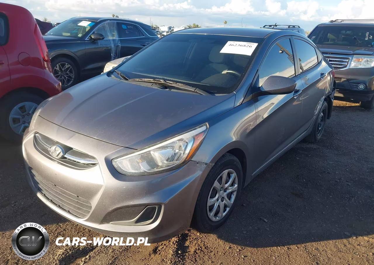 2015 Hyundai Accent Gls VIN:KMHCT4AE1FU819411 - 2
