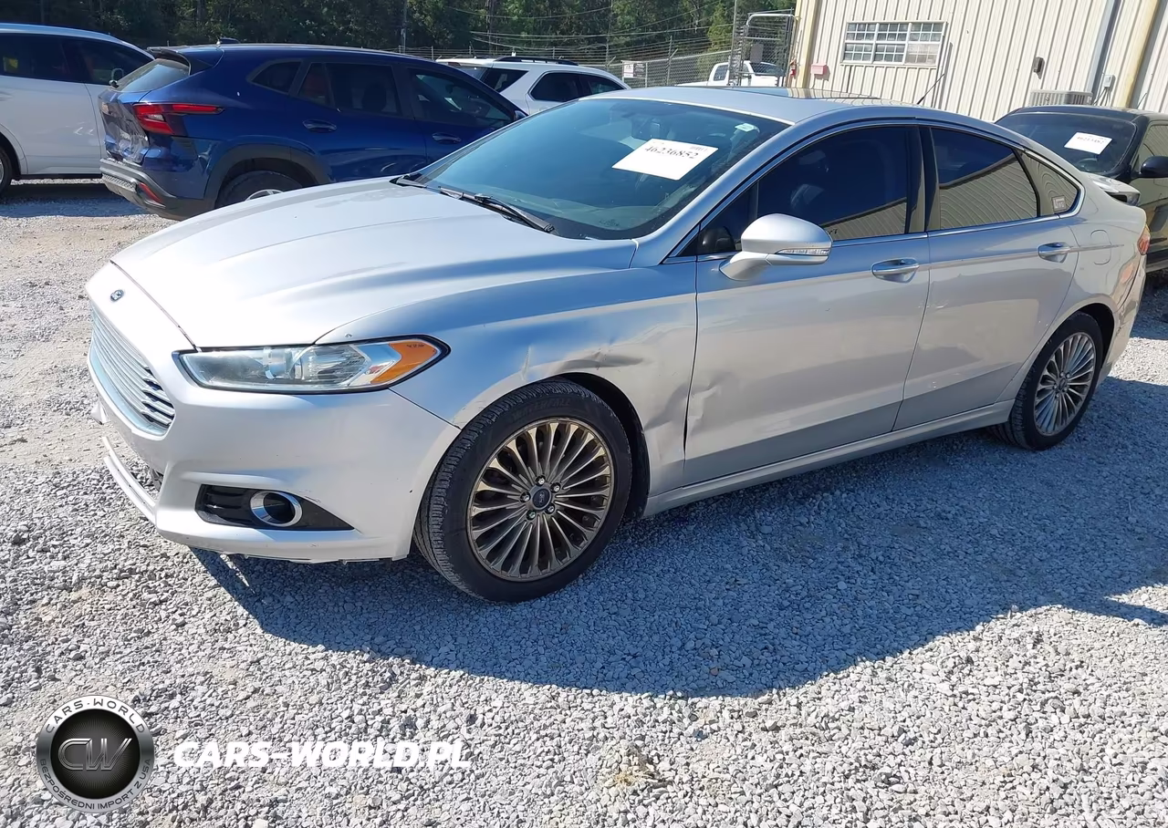 2014 Ford Fusion Titanium VIN:3FA6P0K91ER243556 - 2