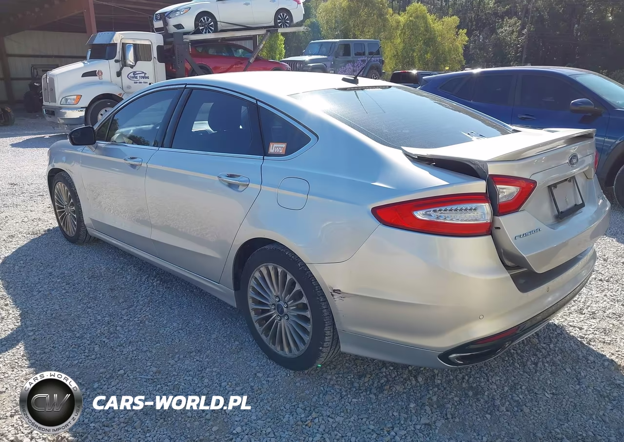 2014 Ford Fusion Titanium VIN:3FA6P0K91ER243556 - 3