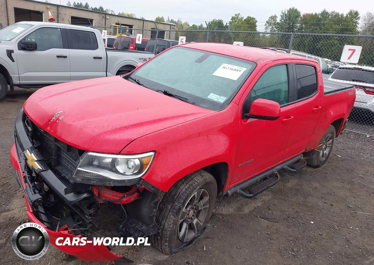 2016 Chevrolet Colorado Z71 VIN:1GCGTDE31G1224284 - 2