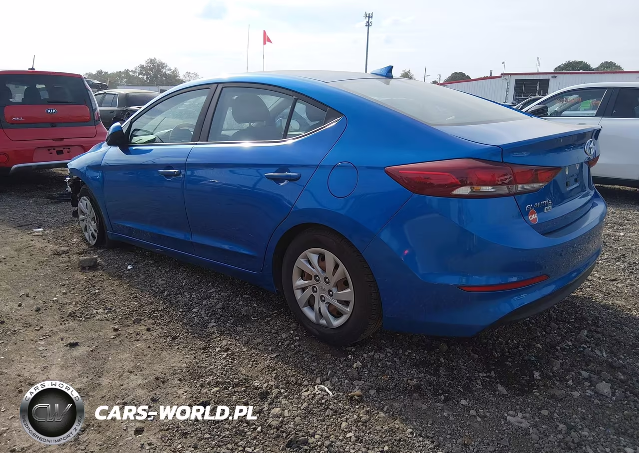 2017 Hyundai Elantra Se VIN:KMHD74LF4HU096154 - 3