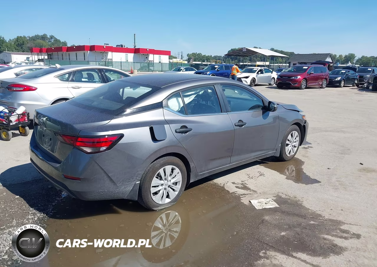 2025 Nissan Sentra S VIN:3N1AB8BV1SY420268 - 4