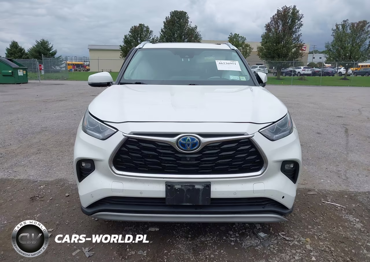 2021 Toyota Highlander Hybrid Platinum VIN:5TDEBRCH9MS016447 - 12