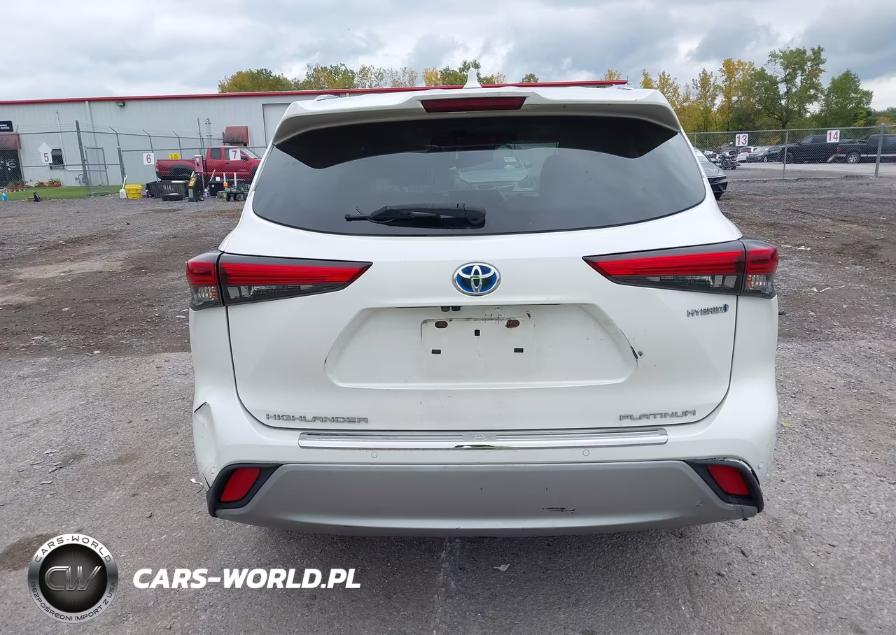 2021 Toyota Highlander Hybrid Platinum VIN:5TDEBRCH9MS016447 - 16
