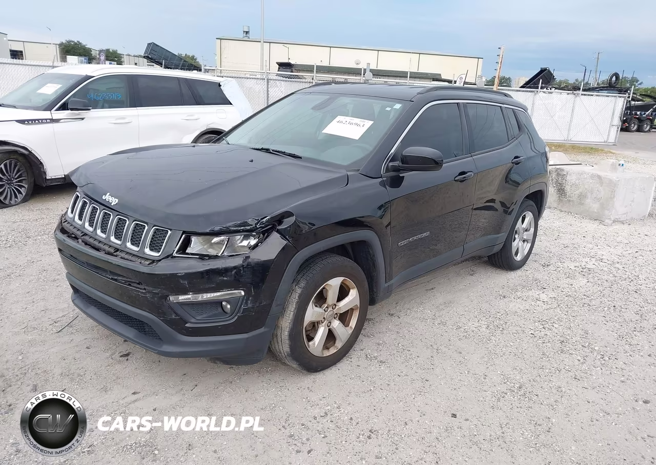 2018 Jeep Compass Latitude Fwd VIN:3C4NJCBB2JT193257 - 2
