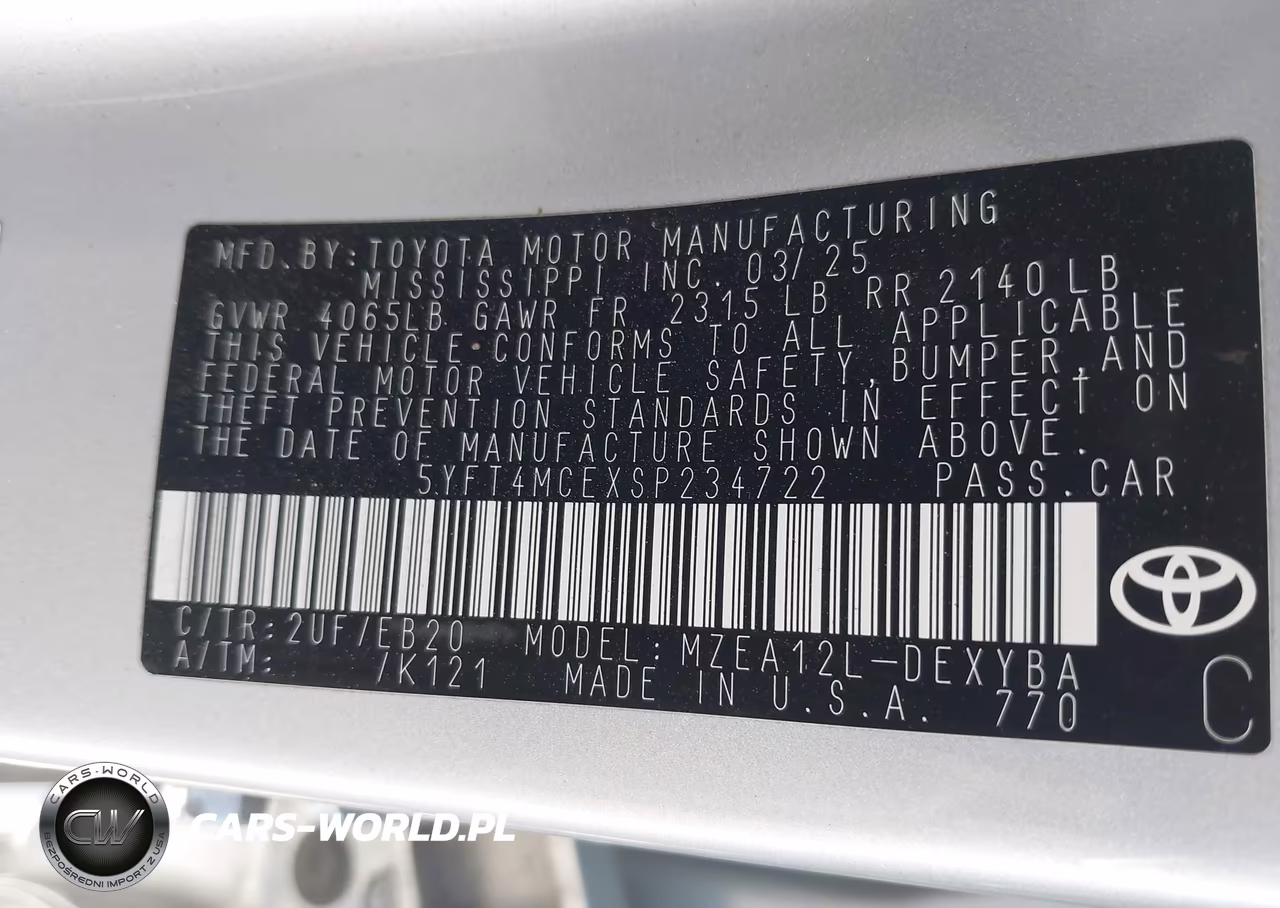 2025 Toyota Corolla Xse VIN:5YFT4MCEXSP234722 - 9
