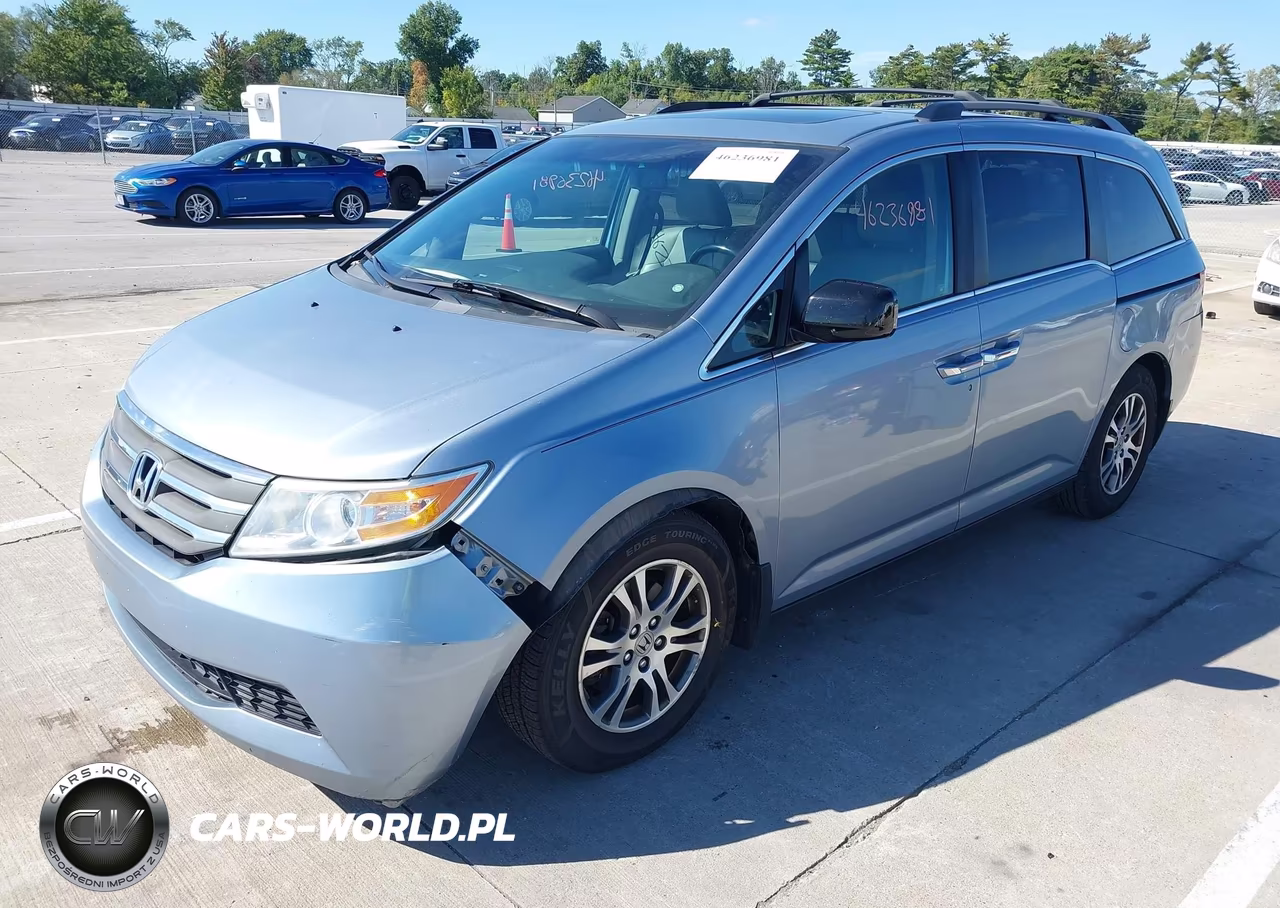 2012 Honda Odyssey Ex-L VIN:5FNRL5H61CB031204 - 2