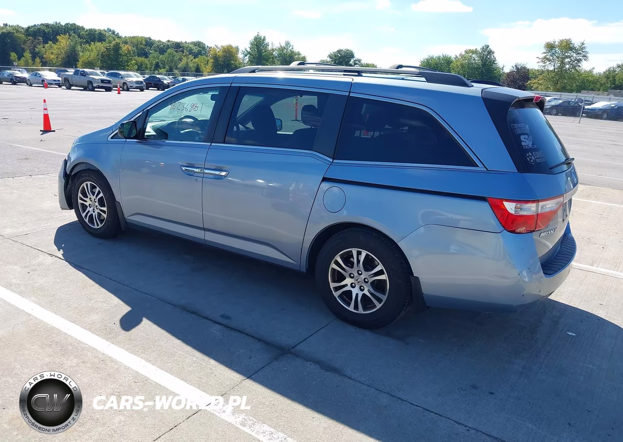 2012 Honda Odyssey Ex-L VIN:5FNRL5H61CB031204 - 3