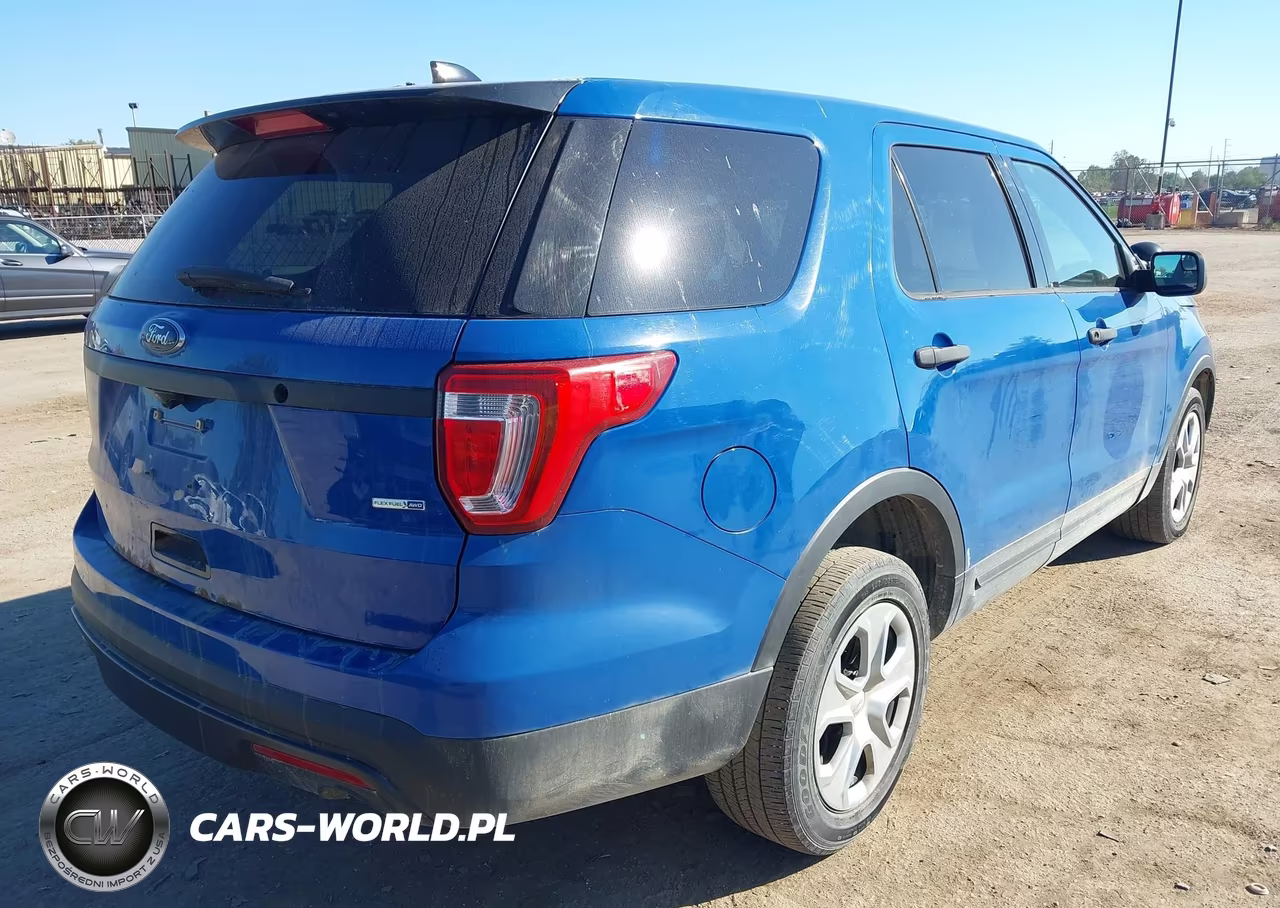 2017 Ford Utility Police Interceptor VIN:1FM5K8ARXHGD24972 - 4