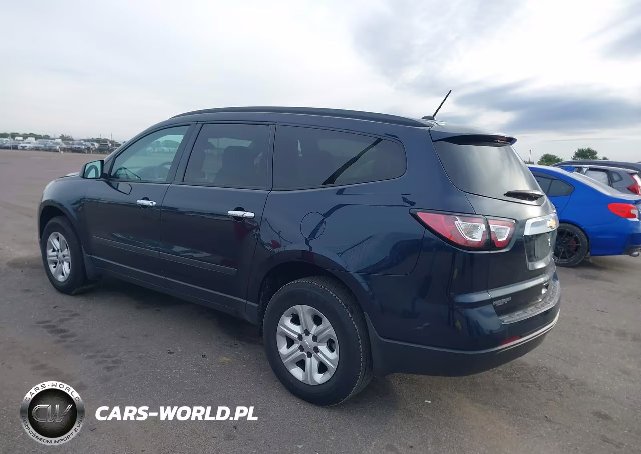 2015 Chevrolet Traverse Ls VIN:1GNKRFKD4FJ308834 - 3