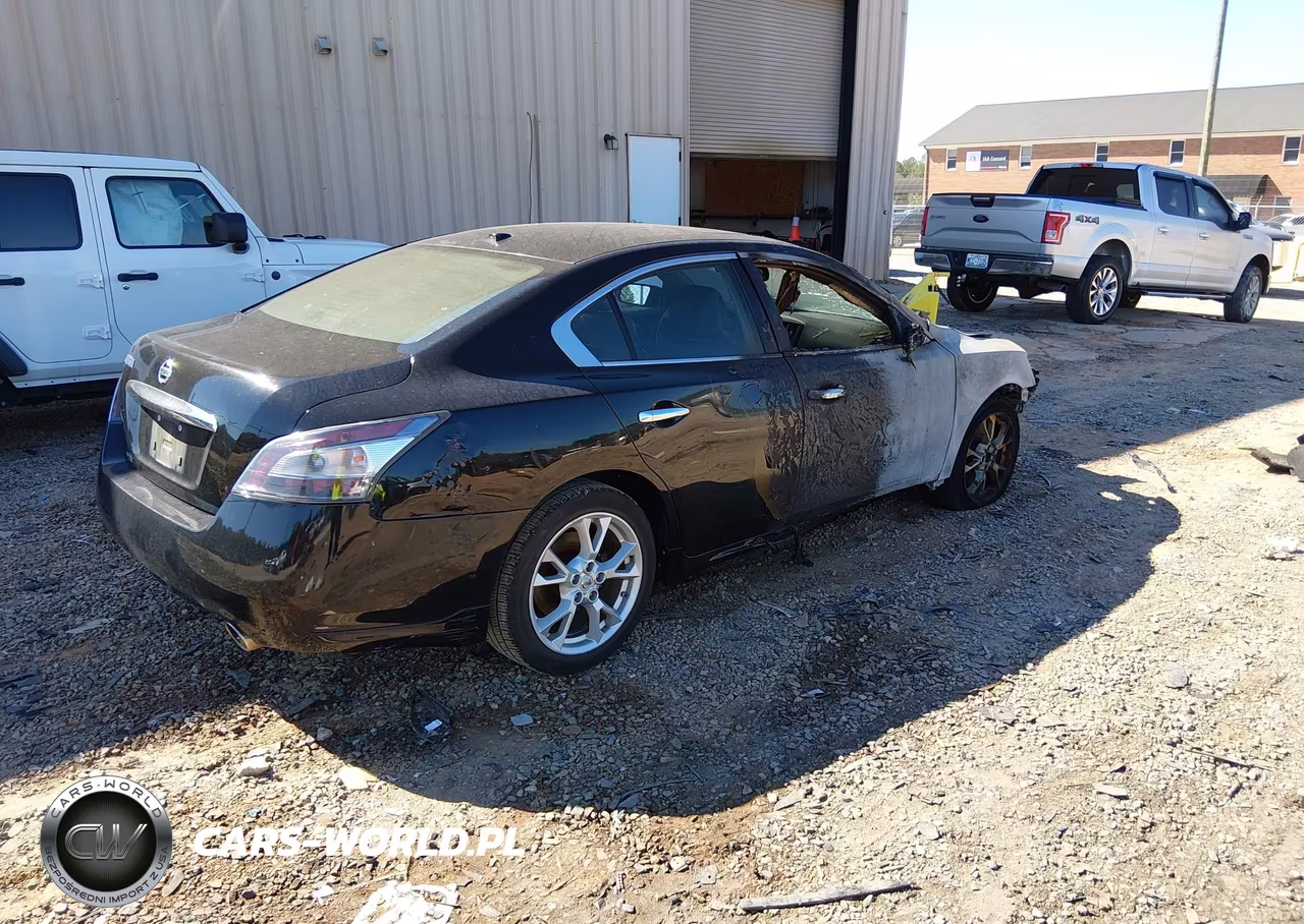 2014 Nissan Maxima 3.5 Sv VIN:1N4AA5AP3EC455267 - 4