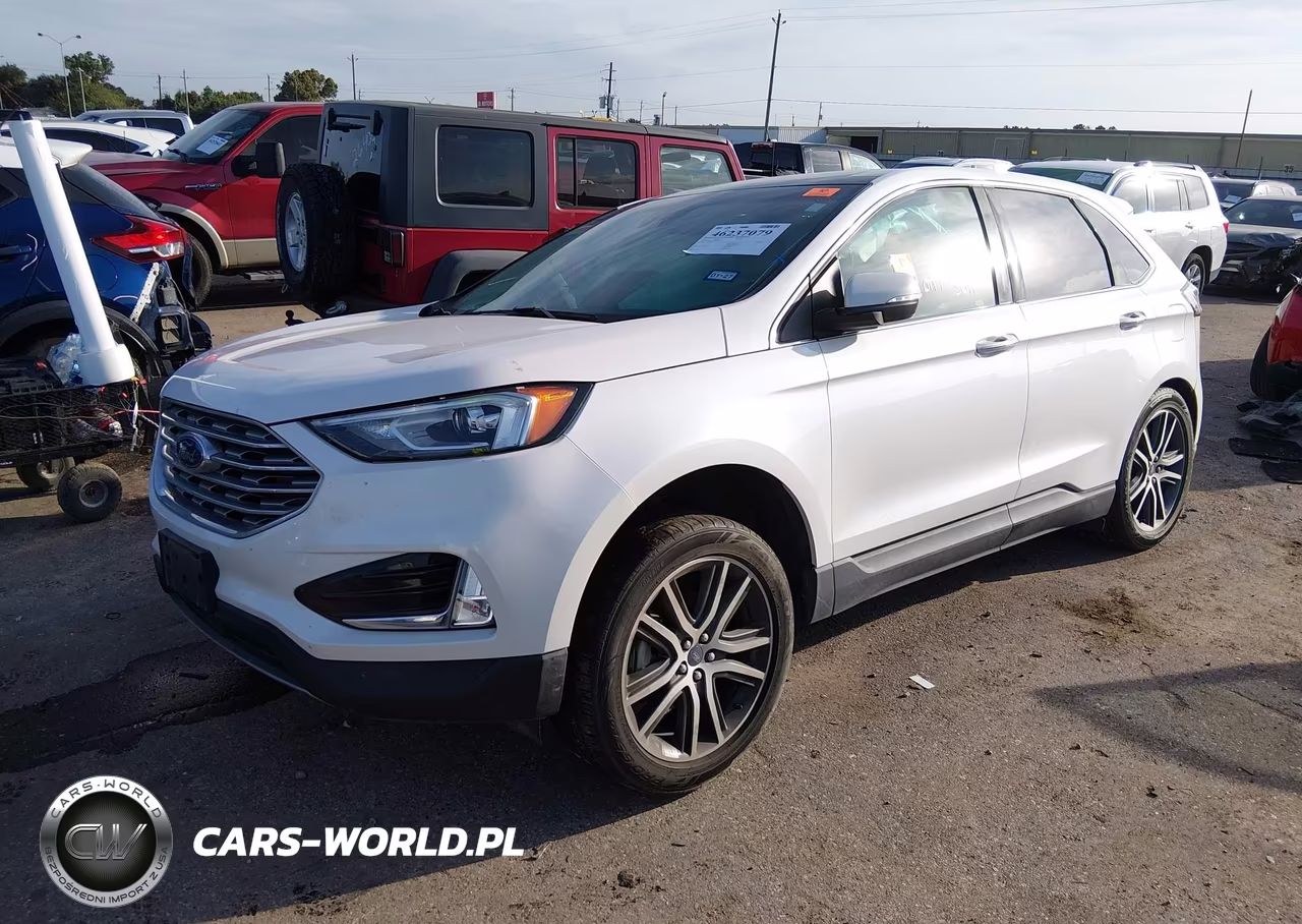 2019 Ford Edge Titanium VIN:2FMPK3K91KBB09439 - 2